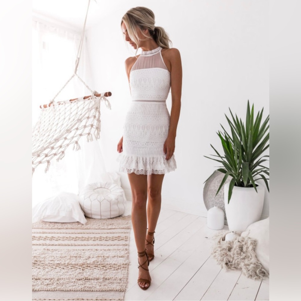 White Cocktail Dress